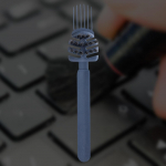 2 in 1 Hair Brush Cleaning Tool, Comb Brush, Easy to Clean Remover Rake for valge