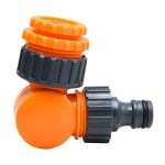 Aia&uuml;hendusega segisti adapter 1/2-tollise voolikurulliga k&auml;ru plastikust kl&otilde;psuga kiir&uuml;hendus kastmise kastmiseks 1pcs