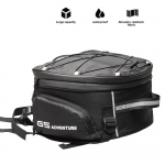 YAMAHA MT 07 MT09 jaoks Honda Africa Twin CRF1000L NC700 jaoks Kawasaki Z900 jaoks Mootorrataste saba tagakotid Must pagasikott must