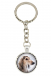 Saluki, Persian Greyhound, Arabian hound, Gazelle hound - keychain with your photo, key decoration, bag pendant from Art-Dog brand