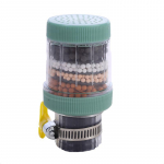 Kolmev&auml;rviline segistifilter Pritsmekindel du&scaron;&scaron; kraaniveefilter K&ouml;&ouml;k veepuhastaja valab vett