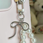 Moodne mitmek&uuml;lgne Bowknot Pearl v&otilde;tmehoidja ripats Magus telefonikett Armas seljakott Rippuv Kaunistus Aksessuaarid Kingitused