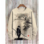 Meeste pullover jaapani t&auml;hem&auml;rgiga 3D-printeriga dressipluus s&uuml;gismood pikkade varrukatega Tee oversized meeste riided topid S