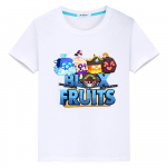 Uus m&auml;ng Blox Fruits 100% puuvillane t-s&auml;rk lastele poistele 10 aastat anime T-s&auml;rgid L&uuml;hikesed topid uhkusega t-s&auml;rk y2k one piece lasteriided t&uuml;drukutele 120
