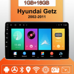 Autoraadio Android Auto Carplay Hyundai Getz 2002-2011 multimeediapleieri peakomplekti stereo GPS navigatsioon BT WIFI 1+16GB 1+16GB,A