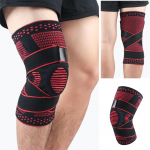 1 tk Compression P&otilde;lvevarrukas P&otilde;lvetugi koos Patella padjaga k&uuml;lgmiste stabilisaatoritega libisemiskindlate p&otilde;lvetugidega M punane