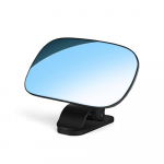 Auto tahavaatepeegel Sisemine lainurkne turvapeegel armatuurlaua tuuleklaasile p&auml;ikesesirmi plaat abistav beebipeegel 360&deg; p&ouml;&ouml;ratav reguleeritav Mirror With Clip