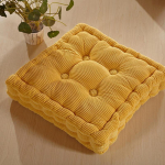 Paks maisifliis tatami iste Kontoritool Diivanipadi Pehme Pad Mat padi Talvine Kontoribaar Kodukaunistus 48X48CM kollane