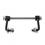 Suurep&auml;rane gaasipaagi t&otilde;stekomplekt, kaasaskantav vastupidav ja t&auml;iuslik sobivus must