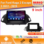 2K IPS Android autoraadio Ford Kuga 2 Escape 3 2012 - 2019 jaoks, multimeedia videopleier, navigatsioon GPS, CarPlay, autoradio 4 core 1GB+32GB carplay