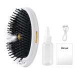 1 komplekt Lemmikloomahari Laetav kassi auruhari Elektriline lemmikloomade hooldamise kamm neli-&uuml;hes koera massaažihari Lemmikloomatarbed