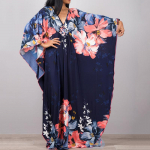 Lipsuv&auml;rviga kaftani kleit, vabaaja rannasuvine Maxi Cover Up Maxi kleit, naiste riided One Size