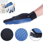 Gant de brosse &ndash; True Touch &ndash; Nettoyage doux pour Chien &ndash; Taille Moyen &ndash; Couleur Bleu/Noir &ndash; optimaalne mugavus