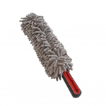 Autopesula Super Brush Mikrofiibrist Premium Rattahari Libisemiskindel k&auml;epide Kergesti puhastatavad Veljed Kodarad Rattatoru Autotarvikud hall