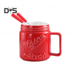 &Scaron;okolaadifond&uuml;&uuml; kruus Mini sulatuspott v&otilde;ile keraamiline &scaron;okolaadisulatustass 130 ml multifunktsionaalne v&otilde;isoojendaja karamelliste tapade jaoks punane