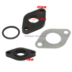 21 mm karburaatori kollektori sisselasketoru tihendi vahetihendi komplekt 50cc 110cc 125cc Pit Dirt Bike ATV D50 jaoks CHINA