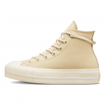 Converse Chuck Taylor All Star Lift Platvorm L&otilde;uend K&otilde;rged Oat Milk Naiste Tossud Pruun A06092C 36.5