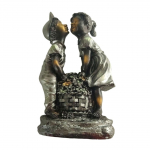 Poiss ja t&uuml;druk Aed Statue Waterfall Decor Kujuke Ornaments Surve