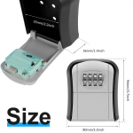 V&otilde;tmelukukarp Seinakinnitus Salakood Turvav&otilde;ti Seif Hoiukast Ilma v&otilde;tmeta Kodukontor ilmastikukindel seifi v&otilde;tmehoidja UUS