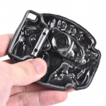 Western Mens Cowboy Cowgirl Bull Texas sulamist nahast rihma pandlaga vintage punk