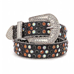 V&ouml;&ouml; helmestega talje tihend relva v&auml;rvi suur krokodilli muster hip hop lahe stiil p&uuml;ksid v&ouml;&ouml; 125cm teemant/must