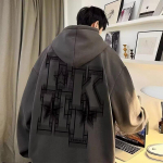 Hongkongi stiilis retro kampsun meeste kevad-s&uuml;gis meeste kapuutsiga kampsun Ameerika raskekaalu high street ins moem&auml;rk baggy mantel M must