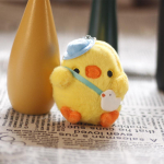 Multifilmi pl&uuml;&uuml;sist v&auml;ike kollane kana m&auml;nguasi nuku v&otilde;tmehoidja ripatsid Armas mini kana kott v&otilde;tmehoidja ripatsid Armsad pl&uuml;&uuml;sist m&auml;nguasjade ripatsid A2