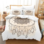 Unen&auml;op&uuml;&uuml;dja Digitaaltr&uuml;kk Magamistoa Voodipesu 3-osaline Komplekt Pehme Tekikott Moodne Mugav Tepikott Padjap&uuml;&uuml;r 140x210cm 2pcs&Duvet Cover