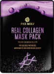 PAX MOLY Real Collagen Mask Pack 25 ml - Maska w płachcie odżywczo - ujędrniająca z kolagenem i kom&oacute;rkami macierzystymi żeń-szenia