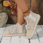 Uued naiste hingavast v&otilde;rgust suvekingad, pitsilised k&otilde;ndimismadalad uued tugevad libisemiskindlad vabaajajalatsid 35&ndash;40 HOT 2024 35 aprikoosi