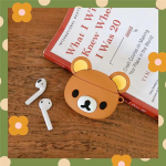 Airpods Pro 2 &uuml;mbrisele, Rilakkuma karu Airpods Pro &uuml;mbrisele, silikoonist kaitsev k&otilde;rvaklapikate Airpods 1/2/3 &uuml;mbrise armastajatele for airpods 1 2