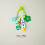 Creative Candy Color Lille-s&uuml;dame ripatsiga v&otilde;tmehoidja Armas v&auml;ikese lillega v&otilde;tmehoidja koti ripatsitarvikud valge