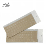 1 tk vene/heebrea/korea/inglise l&auml;bipaistev matt kvaliteetne klaviatuurikile