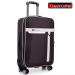 Vastupidav 24-tolline universaalsete ratastega kohver meestele ja naistele, ideaalne &otilde;pilastele &ndash; tugev koos turvalise kombineeritud lukuga 20 inches