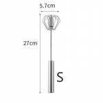 LiTuiLi poolautomaatne munavahustaja roostevabast terasest vispli k&auml;sitsi pressi t&uuml;&uuml;p p&ouml;&ouml;rlev isep&ouml;&ouml;rlev munasegaja k&ouml;&ouml;gitarvikud S