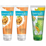 Everyuth p&auml;hklikoorija 100 g (Pakis 2) & Everyuth Naturals aknevastane