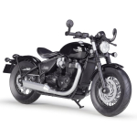 WELLY 1/12 m&otilde;&otilde;tkava Triumph Bonneville Bobber sulamist miniatuurmootorratta mudelm&auml;nguasi simulatsioonivalatud metallist laste m&auml;ngumootorratas kingitus must