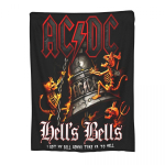 AC DC Muusikab&auml;ndi Tekid Samet Tekstiil Dekoratiivsed Kaasaskantavad &Uuml;lisoojad Visketekid Voodipesu jaoks Kontori Vaiba T&uuml;kk 30x40in