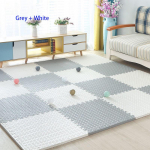 24 tk Xpe &Uuml;hendatud Paksendatud Vahtp&otilde;randamatt Laste Beebi Roomamismatt Imav Mustust H&uuml;lgav Pusle Libisemiskindel P&otilde;randamatt 30*30cm*24pcs