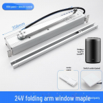 Nutikas elektriline aknaavaja kokkuklapitava hoovaga ja tulet&otilde;rjeventilatsiooniga - Mijia rakenduse kaugjuhtimine ja h&auml;&auml;lega juhtimine