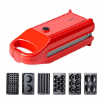 Minis&otilde;&otilde;rik, 6-&uuml;hes tordimasin vahvlite valmistamiseks, s&otilde;&otilde;rikumasin, friteeritud taignapulgad, makadaamia-leivak&uuml;psised