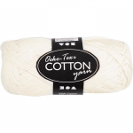 Pelote de fil de coton - 50 g Blanc Cass&eacute;
