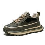 Meeste kingad Briti stiilis jalutusketsid Meeste mood Vabaaja kets Meeste talv T&auml;navastiil Platvormkingad Meeste punk 43 roheline