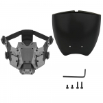 T&auml;isn&auml;omask Taktikaline uduvastane mask kaitseprillid Cyberpunk hingav CS Airsoft v&auml;rviline kuulikaitsevarustus