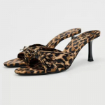 Uued Leopardi Naiste Sandaalid Suvised Slingback Kontsaga Sandaalid Daamide Kontsaga Sandaalid Vabaaja Stiletto Leopardi K&otilde;rge Kontsaga Kingad Naine 38 pruun