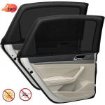 P&auml;ikesesirm Beebi Autole - ROSEDOES - Maksimaalne UV-kaitse - Must - Tagaklaas - Auto