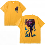 Anime Jujutsu Kaisen l&uuml;hikeste varrukatega moe suvine hip-hop T-s&auml;rk Jaapani Unisexga Satoru Gojo Graafiline T-s&auml;rk Unisex naiste t&auml;navar&otilde;ivad 2XL