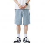 Meeste l&uuml;hikesed p&uuml;ksid elastse v&ouml;&ouml;kohaga keskmise k&otilde;rgusega suvised vabaaja spordil&uuml;hikesed p&uuml;ksid taskutega sirge laia s&auml;&auml;rega teksap&uuml;ksid M tumesinine v&auml;rv