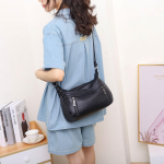 Lehmanahast Naiste &Uuml;he &Otilde;la Crossbody Lihtne Mitme Sahtliga Pelmeenikott Suure Mahutavusega T&auml;di Ema Kott punane