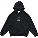 Adidas Originals X 100 Thieves Koost&ouml;&ouml; SS25 Vabaaja Mugav Pusa Kapuutsiga Unisex Hupparid Must JM3258 S